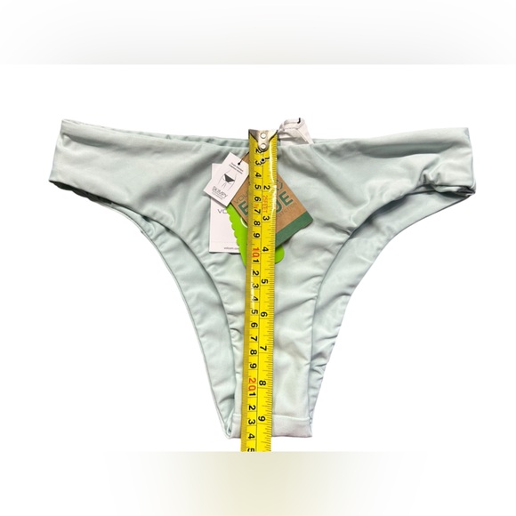VOLCOM women’s skimpy coverage eco friendly bikini swim bottoms size S NWT - Picture 7 of 7